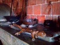 The estufa and salamandra de fuego